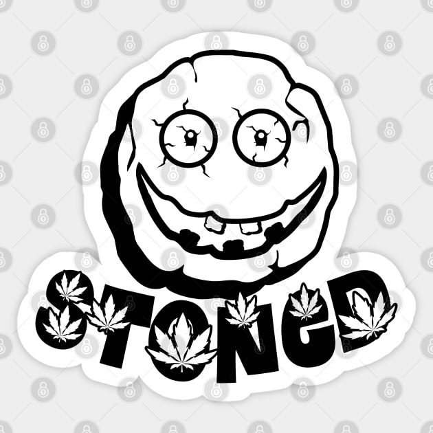 Stoned Sticker by defytees